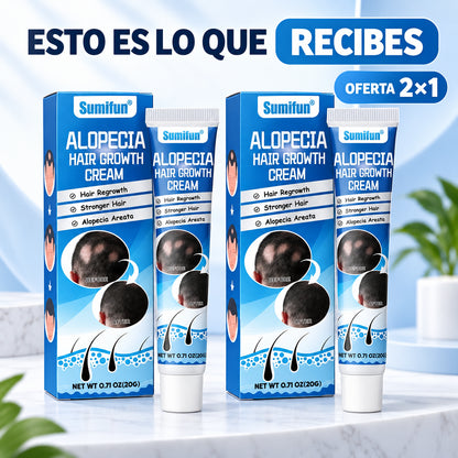 Sumifun™ – Crema Capilar para Zonas con Alopecia y Menor Densidad | Oferta 2×1