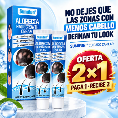 Sumifun™ – Crema Capilar para Zonas con Alopecia y Menor Densidad | Oferta 2×1